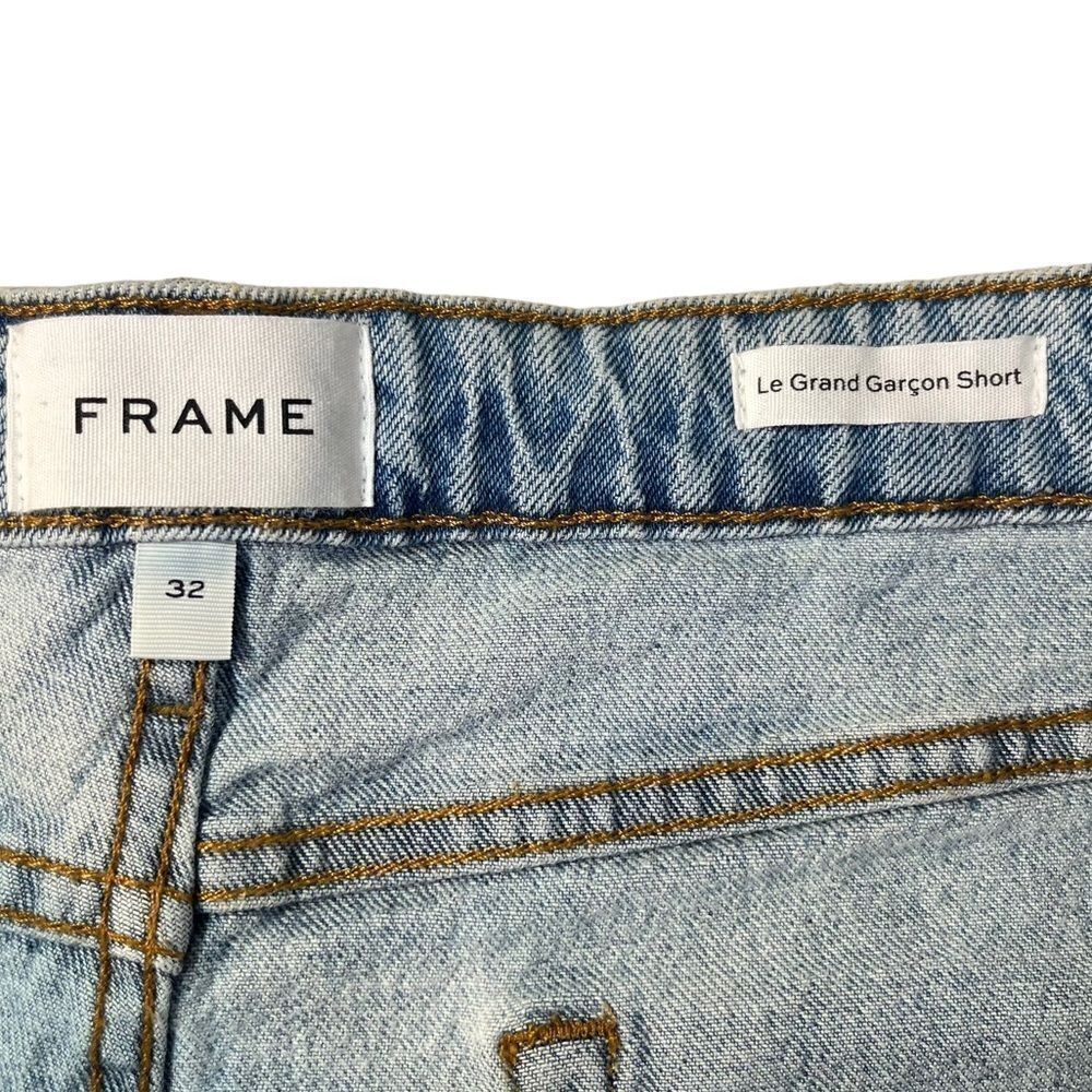 NEW Frame Le Grand Garçon Short in Hideaway Size 32 - Picture 5 of 10